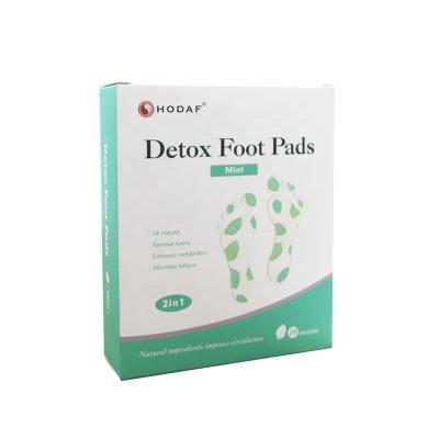 China 2021 Eco-friendly China OEM Selling Detox Foot Foot Patch Vinegar Wood Foot Patch Organic Detox Foot Patch for sale