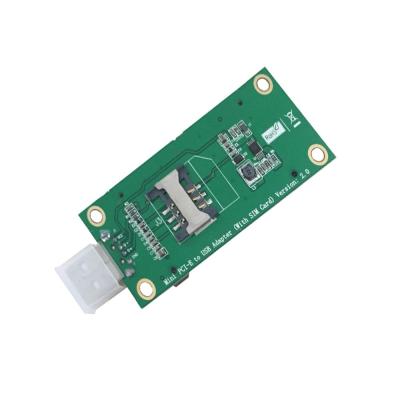 China 3G Module Flash Hotsale! ! Mini PCI to USB Adapter Card with SIM Card Slot Test Module for sale