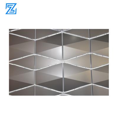 China Modern Aluminum Composite Panels Sheets Decorative Aluminum Curtain Wall Aluminum Ceiling Panel for sale