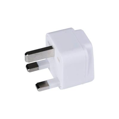 China Other British 10a Travel Adapter To Hong Kong Iraq Ireland Macau Malaysia Nigeria Northern Ireland Qatar Singapore AC Eu Round 2 Pin Plug for sale