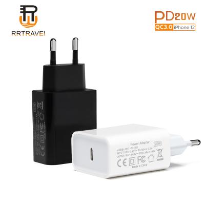 China Wholesale PD fast charger+Cable on 20w PD super charge usb wall charger common type fast charging c QC 3.0 usb c wall chargers for phone for sale