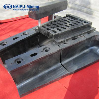 China energy & Mining Rubber Lining Plate For SAG And AG Mills for sale