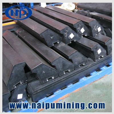 China Wear Resistant Best Price Mill Rubber Liners Pusher Grinding Bar for Ball Mills SAG and AG Mine Ball Mill for sale