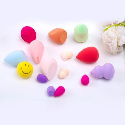 China Mini Big Super Cute Super Soft Super Soft XXL XXL Giant XL Blender Sponge Beauty Makeup Costom Teardrop Halloween Ghost Face Mushroom With Handle for sale