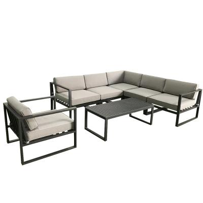 China Outdoor Modern Waterproof Aluminum Patio\Garden\Garden Sofa Set Outdoor Luxury Commercial Hotel Patent for sale