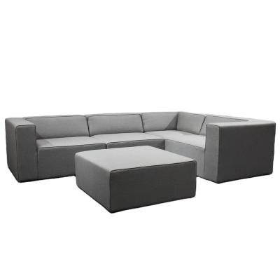 China Sectional Sofa Outfoor Lounge L Shape Corner Recliner Sectional Sofa Set Modern Fabric Sofa Set for sale