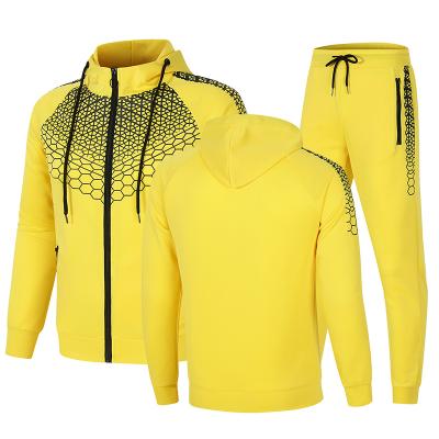 China Brand Wholesale Fashion Sportswear Suit Breathable Customized Casual Jogging Sweatsuit for sale