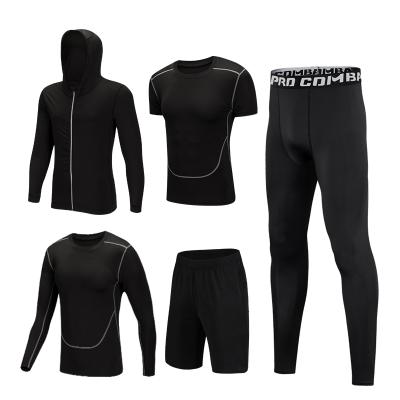 China Wholesale Breathable Custom Design Logo Men's Fitness Gym Sweatsuit Jogging Workout Sportswear for sale