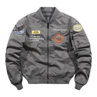 China High Quality Latest Fashion Custom Viable Style Mens Ma 1 Flight Bomber Jacket Nylon Waterproof Men for sale