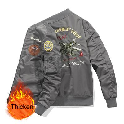 China Viable hot sale fashion baseball jacket with badge high street plus size satin bomber jacket for men for sale