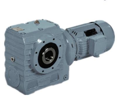 China Small Modular Helical Worm Gear Motor Reducer Gearbox For Concrete Mixer for sale