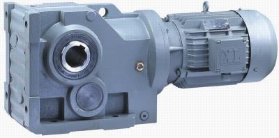 China Right Angle Spiral Bevel Gearbox KA87 Helical Gear Motor For Washer / Compressor for sale