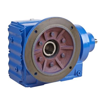 China Kaf Ka Kf  Helical Bevel Gear Motor Reducer Gearbox  Cast Iron For Construction for sale