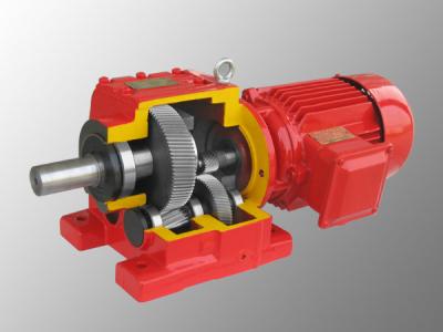 China Caja de cambios helicoidal coaxial de la reducción de la precisión en la banda transportadora y el mezclador en venta