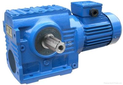 China High Torque Industrial Helical Worm Gear Motor SF57 / Shaft Mounted Gear Reducer for sale