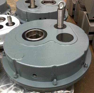 China DXG Series Round Shaft Mounted Reducer Helical Geared Motor For Cylinder for sale