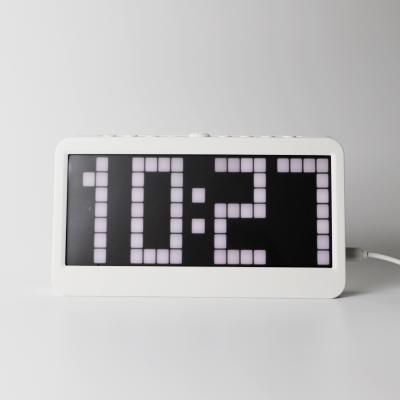 China Minimalist China Hot Sale Design Digital Led Wall Clock Office Alarm Timer Modern Creative Home Clock Large for sale