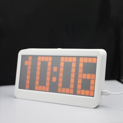 China Minimalist Digital Alarm Clock Led Desktop Digital Clock Large Clocks Electronic Multifunction Display for sale