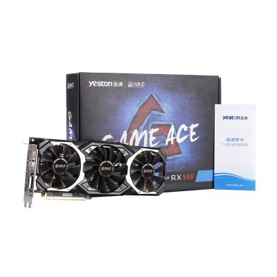 China Wholesale Gaming Factory Price Workstation Graphics Cards RX 580 8G GPU Graphics Card for sale