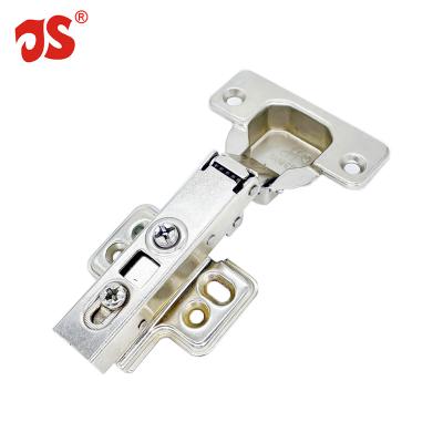 China JS Modern Hot Sales 4 Cup Holes 35mm Full Soft Narrow Kitchen Furniture Concealed Hydraulic Hinges For Cabinet for sale