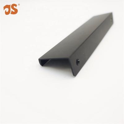 China Modern Aluminum Alloy Furniture Sideboard Door Drawer Long Edge Handle for sale