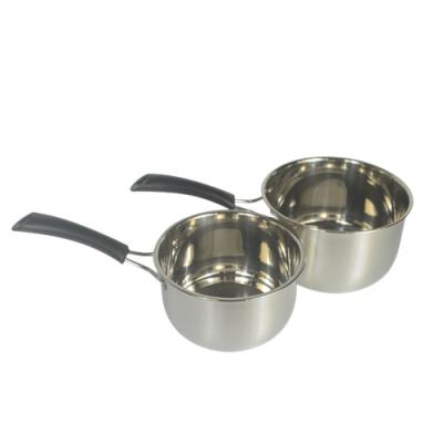 China Sustainable Metal Cooking Soup Stock Pot Cookware Pot Stainless Steel Induction Pot Set for sale