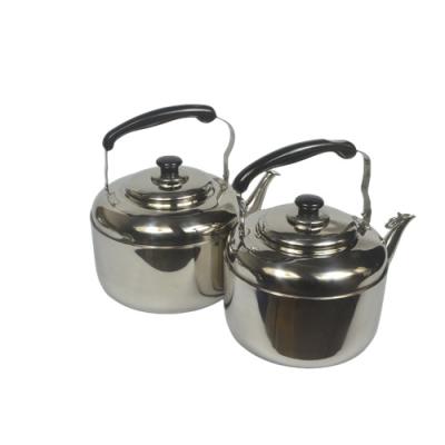 China Sustainable 201 Stainless Steel Kettle Camping Water Kettle Teapot With Filterwater Pot for sale