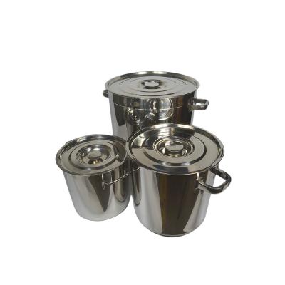 China Sustainable Universal Lateral Models 201 Canteen Soup Bucket Bucket Stainless Steel for sale