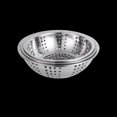 China Factory Price Sustainable Kitchen Drain Basin Set Portable Thickened Leaking Kitchen Stainless Steel Basin for sale