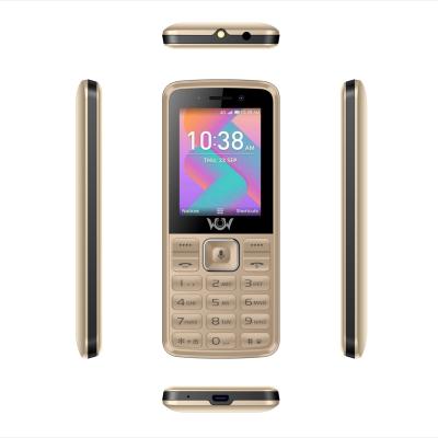 China Dual SIM Card 2.4inch Unlock 3G 4G Keypad Kaios Feature Mobile Smart Phone With Facebook for sale