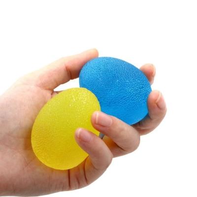 China Sporting Goods Indoor Egg Train Relaxing Exercise Hand Grip Ball For Adults And Kids for sale