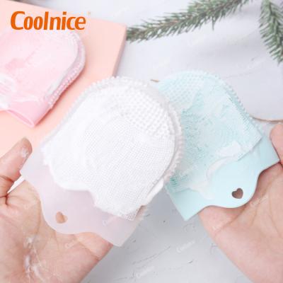 China EXFOLIATING factory direct SPA multifunctional shower glove facial massage silicone scrubbers 2022 face cleaning brush for sale