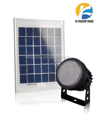 China Solar Power Aluminum Motion Sensor Outdoor Garden Security Gutter Spot LED Flood Light for sale