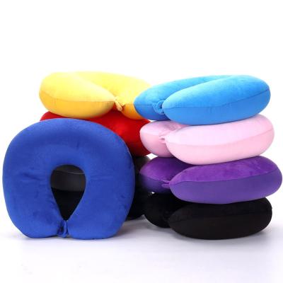 China Memory Foam U Neck Rests New Slow Bound Cervical Bedding Soft Space Travel Pillow Solid Neck Health Care Dropshipping for sale