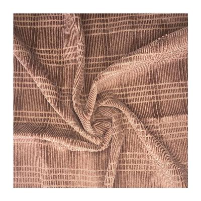 China Hot Selling Corduroy Anti-Static FIGURED FABRIC 100% Cotton Fabric For Home Sofa Cloth for sale