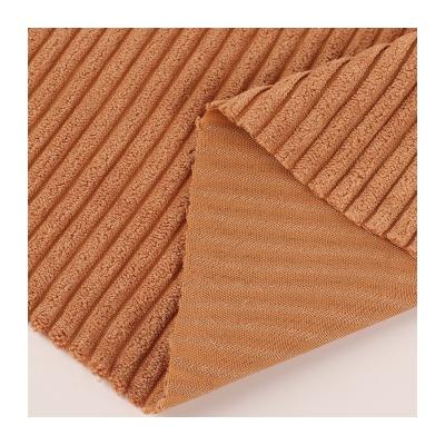 China 98%Cotton 2% PS 4.5W Corduroy 330gsm Anti-static Elastic Corduroy Fabric For Pillow Sofa Cloth for sale