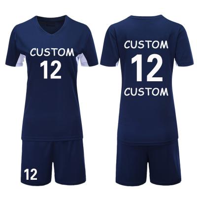 China Quick Dry Custom Logo Sublimation Sportswear 100%Polyester Volleyball Team Volleyball Tank Top Custom Made Volleyball Uniforms for sale