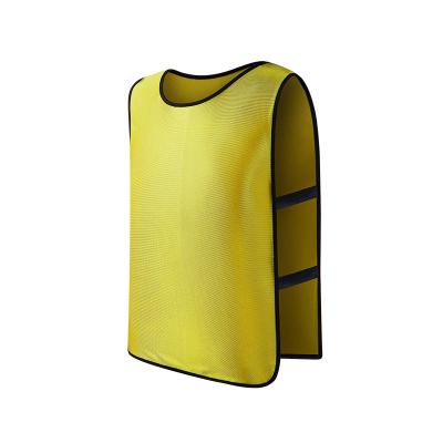 China Fabric: 100% Polyester Football Uniform Shirts Logo Printing Vest OEM Breathable Outdoor Training Custom Soccer Jersey for sale