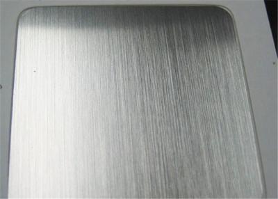 China High Hardness Brushed Aluminum Sheets , Brushed Aluminum Sheet Metal Different Customized Color for sale