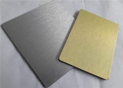 China Las hojas de aluminio cepilladas Odm del OEM, espejo pulieron rigidez ligera de la hoja de aluminio buena, en venta