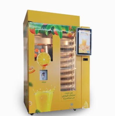 China Natürliche Frucht Juice Unmanned Vending Machine 24 Stunden Selbstservice frisch zusammengedrückt zu verkaufen