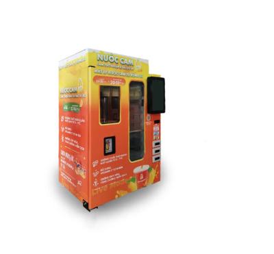 China Natural Fresh Juice Vending Machine 24 Hours Self Service Vending Kiosk Customized for sale