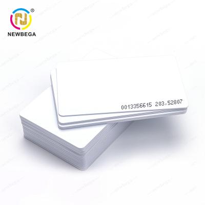 China Payment/VIP/Gift Access Control TK4100/EM4100/24C02/Dual Chip Proximity Writable PVC Plastic Blank Cards for sale