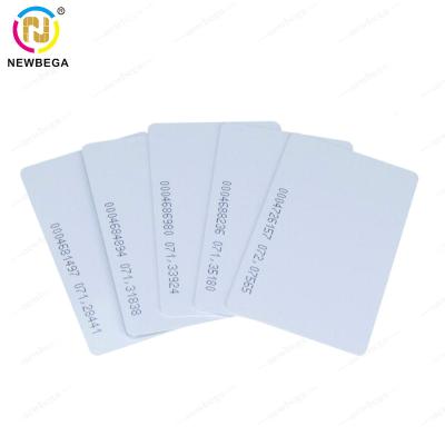 China Payment/VIP/Gift Access Control ID Card Supplier TK4100/EM4100/With 18 Code Proximity Only Read Key Cards for sale