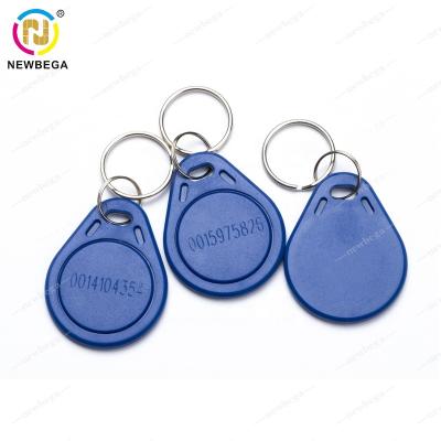 China Waterproof / Waterproof TK4100 EM4100 ABS Key Fob Key Indicators For Electronic Security System for sale