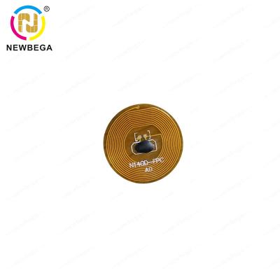 China Anti-metal Diameter 8mm Micro FPC Tag Assets Tracking Anti Metal RFID NFC Tag Sticker for sale