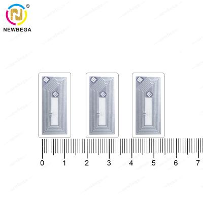 China MINI TAG 22*12mm Smart Wet Tag NFC215 Inlay NFC Clear NFC Sticker With Adhesive for sale