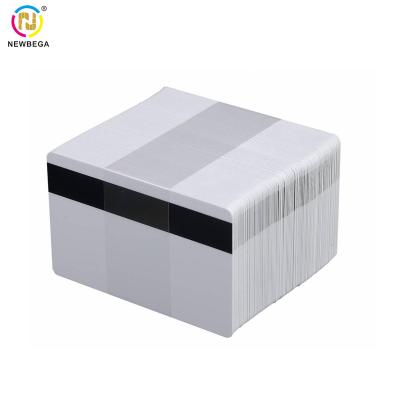 China Waterproof / Waterproof Hico 4000oe 12.7mm Wide Black Magnetic Stripe PVC Blank Card Making for sale