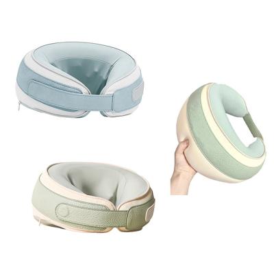 China NECK Hot Selling Electric Neck Massager U Shaped Pillow Device Portable Cordless Travel Shiatsu for sale