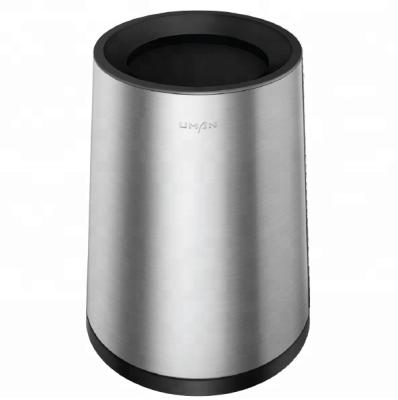 China Sustainable Stainless Steel Fingerprint Worktop Trash Bin for sale